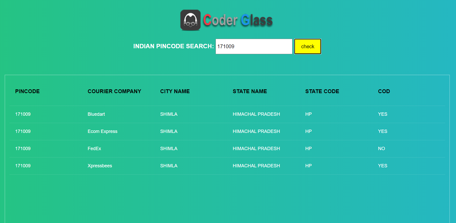 indian-pincode-search-using-php